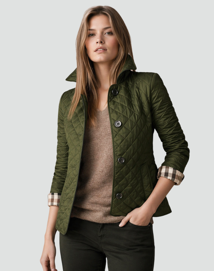 Florence | Jacket Matelassée Boutonnée - 