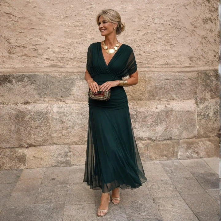 Marlowe | Effortless Green Midi Dress
