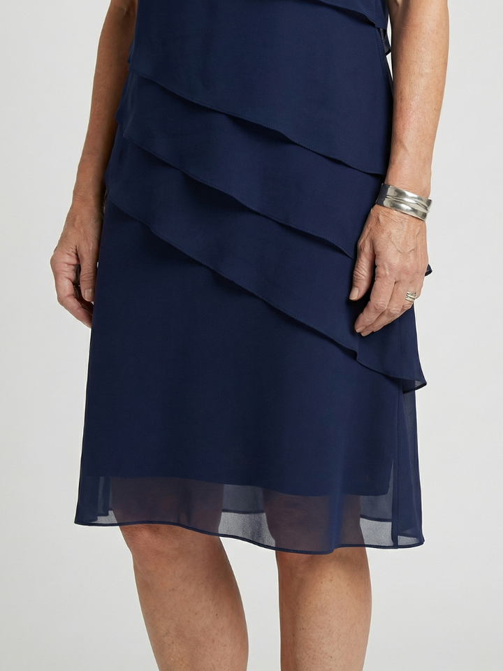 Nicola | Soft Contour Knee Length Dress