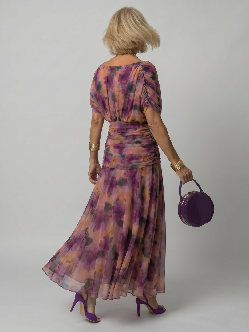 Zenaide | Off Shoulder Midi Dress