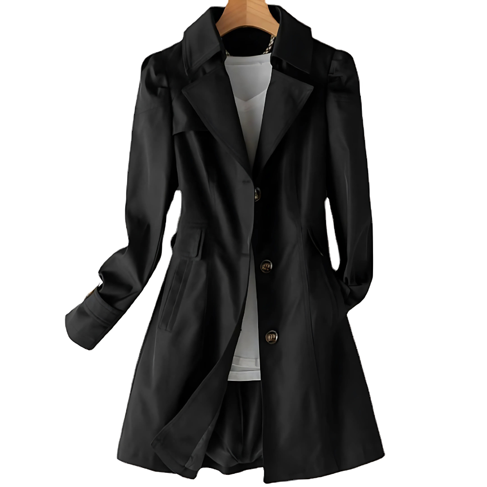Sophie | Classic Trench Coat with Elegant Lines - 