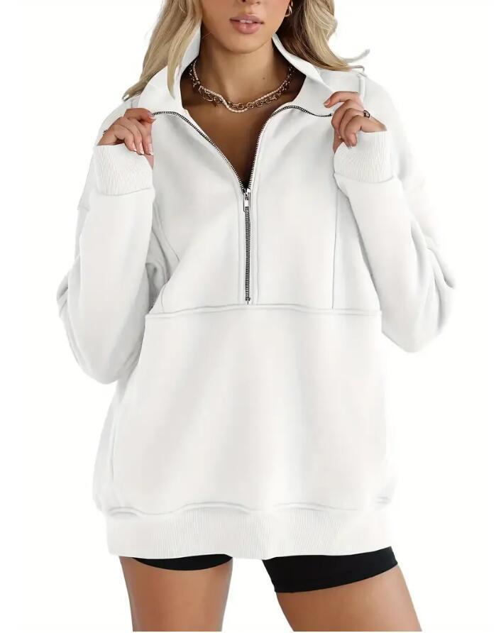 PSALM | Comfy Collar Sweatshirt - Black