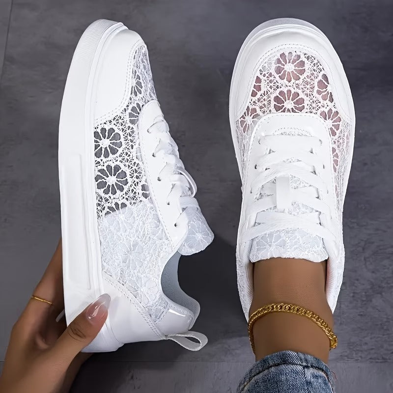 Dentelle | Sneaker in Pizzo Floreale