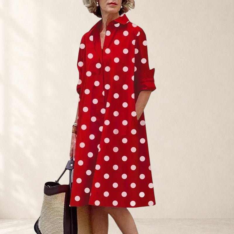 Paige - Elegant Dress With Pockets | PaigeT - Elegant Dress With Pockets