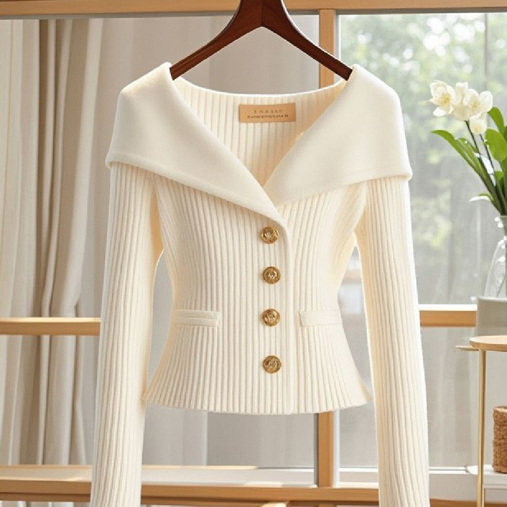 Avelora | Elegant Cardigan - Black