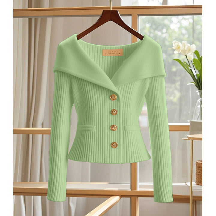 Avelora | Elegant Cardigan - Purple