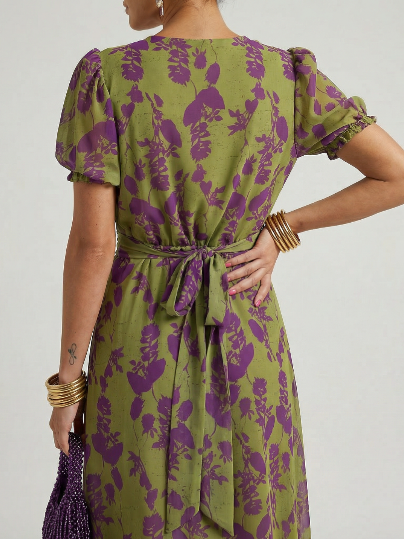 Astoria | Breezy Floral Midi Dress