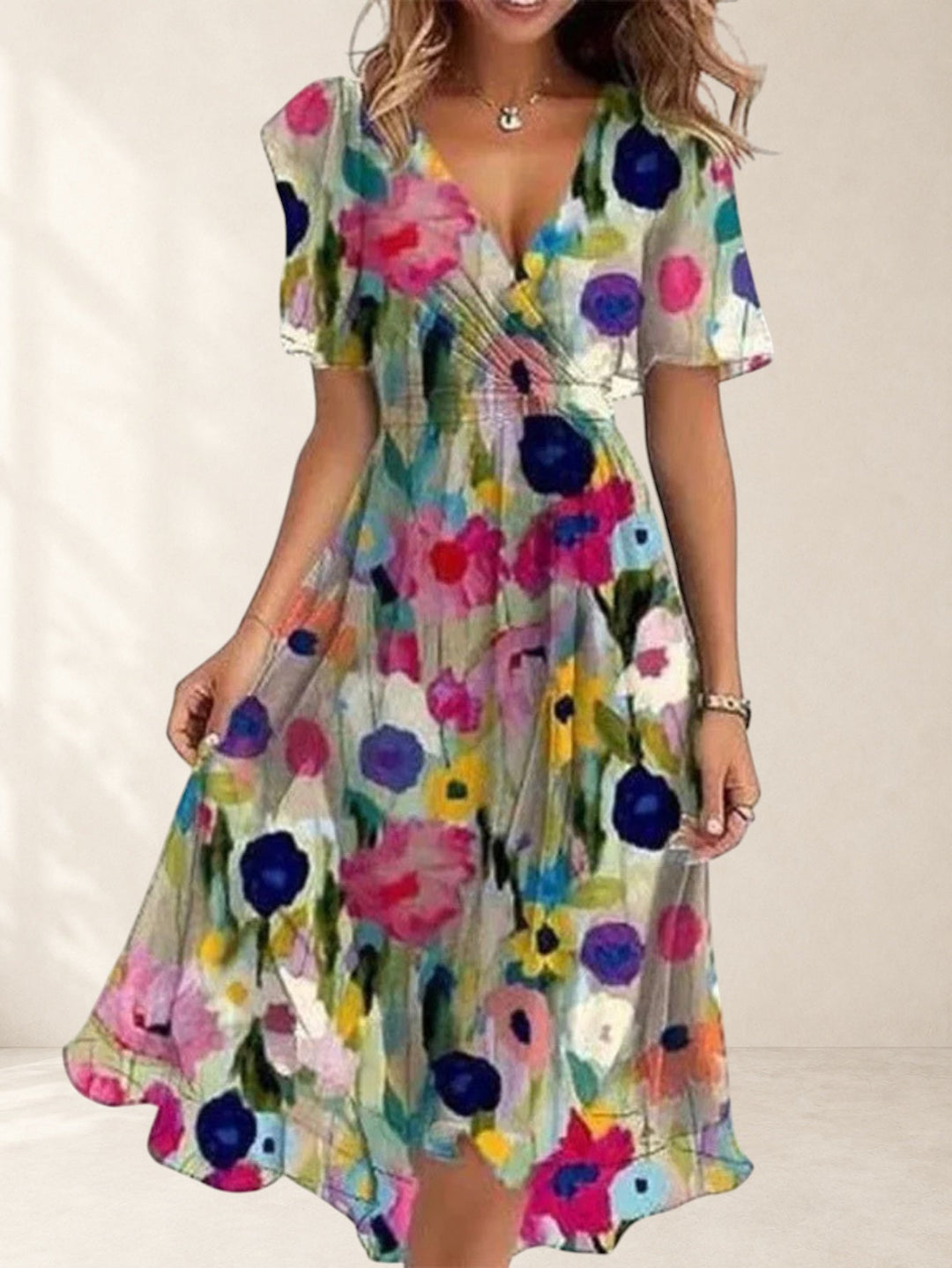 Matilda | Summer Dress With Belly Cover