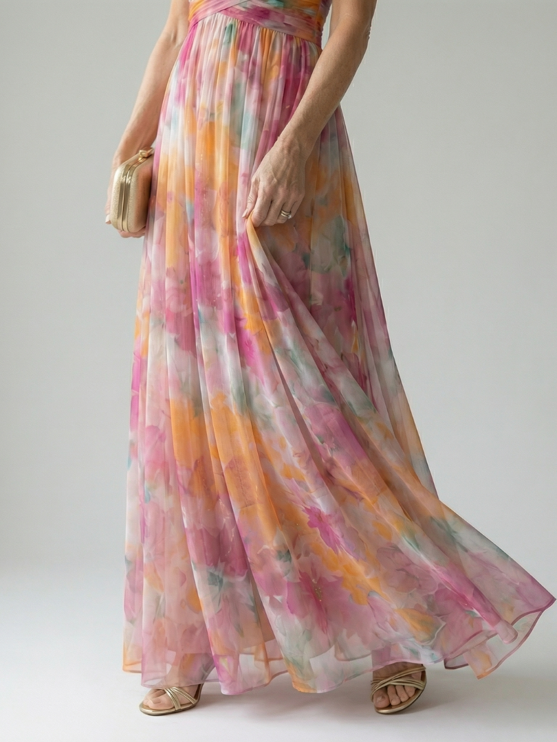 Thomasine | Soft Wrap Maxi Dress