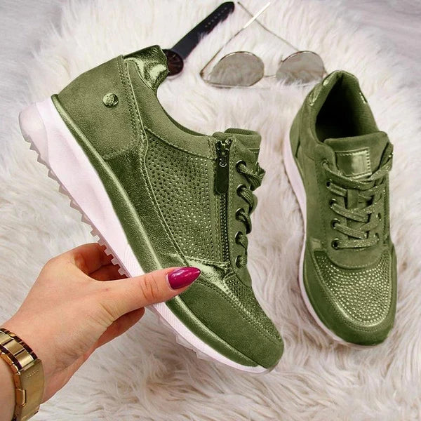 Gabri | Zip-Up Orthopedic Sneakers - 