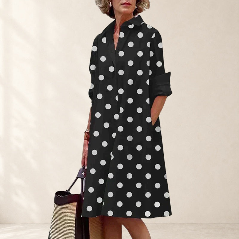 Paige - Elegant Dress With Pockets | PaigeT - Elegant Dress With Pockets