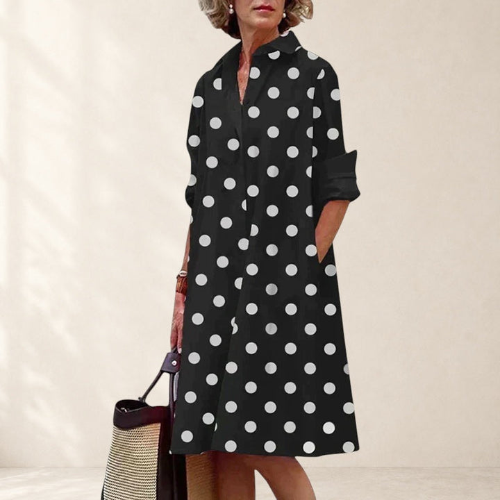 Paige - Elegant Dress With Pockets | PaigeT - Elegant Dress With Pockets