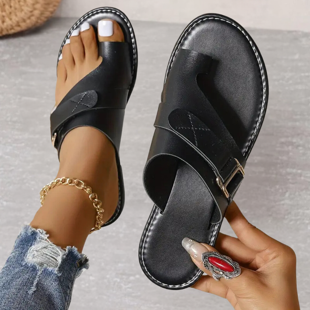Elsie | Sandals - Black