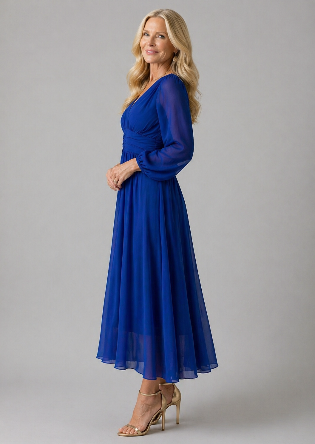 Elegant Wrap Dress