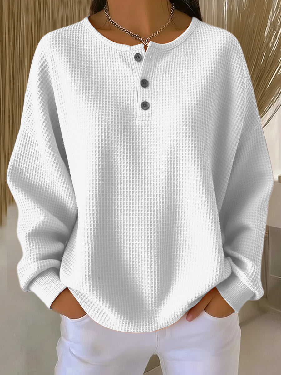 Marta | Timeless Comfort Sweater - White