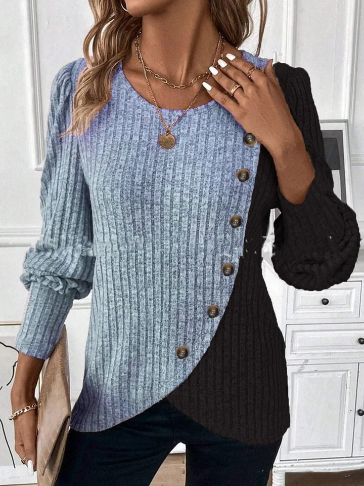 Xeraphine | Knitted Blouse - Grey