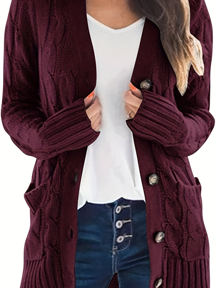Cecile | Vest Tricot Chic - Green