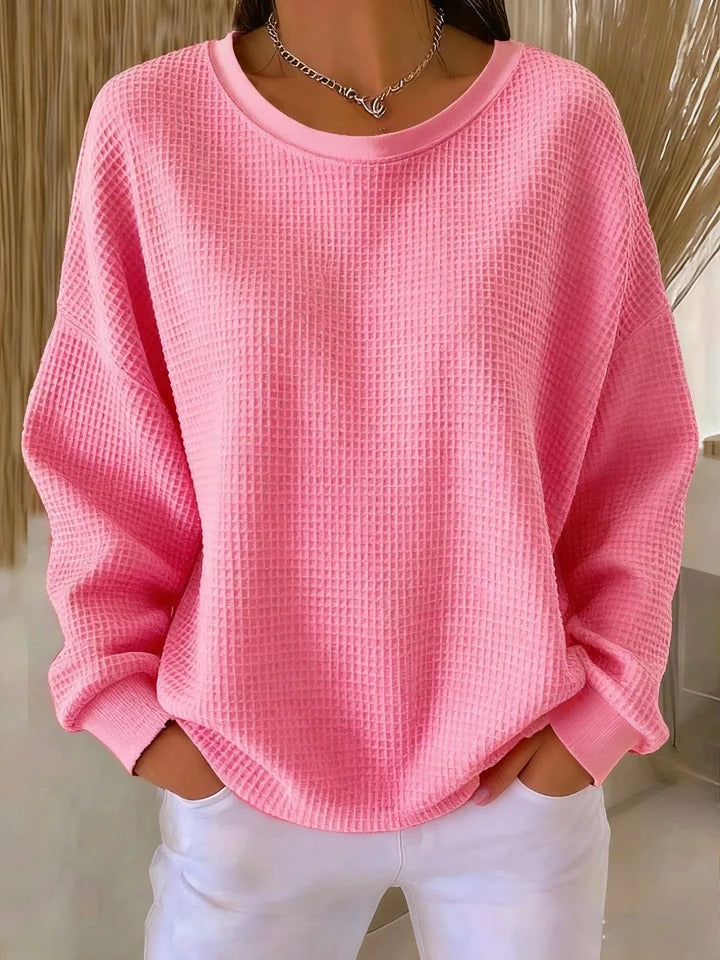 Nyla | Classic Sweater - Pink