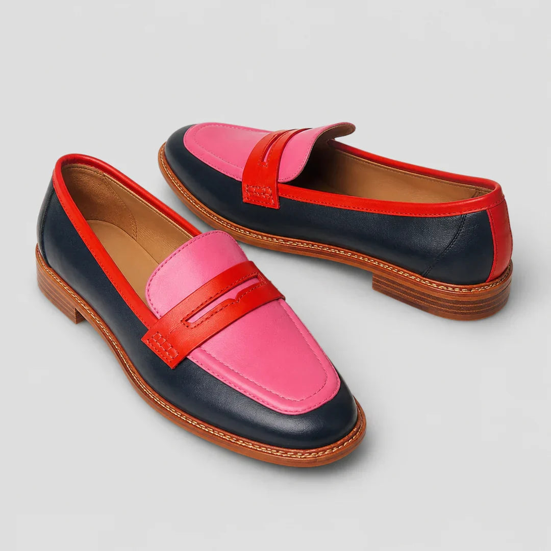Franki | Two-Tone Loafer - Brown