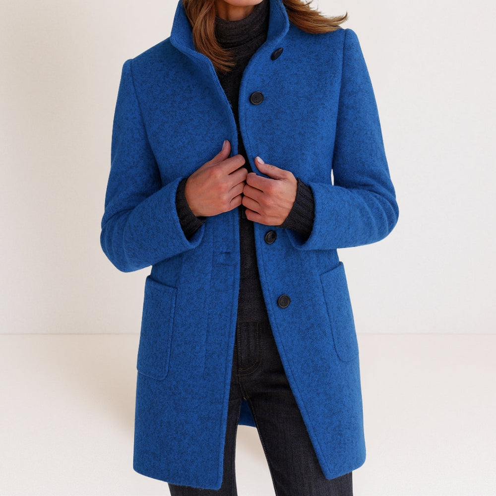Diane | Coat D’Hiver Elegant - Blue