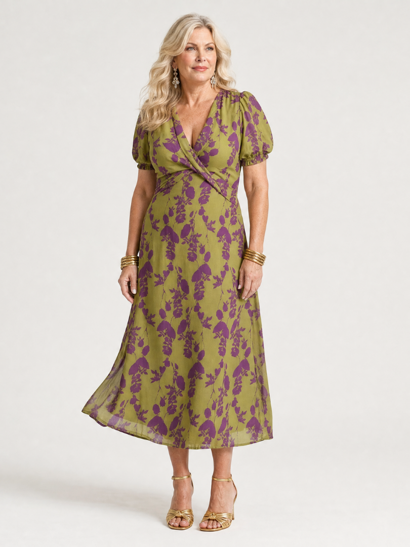 Astoria | Breezy Floral Midi Dress