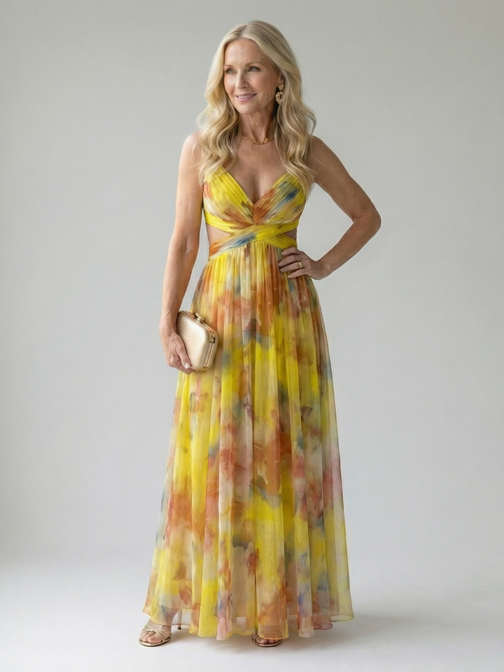 Thomasine | Soft Wrap Maxi Dress