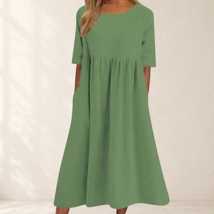 Haisley | Elegant Short-Sleeved Dress