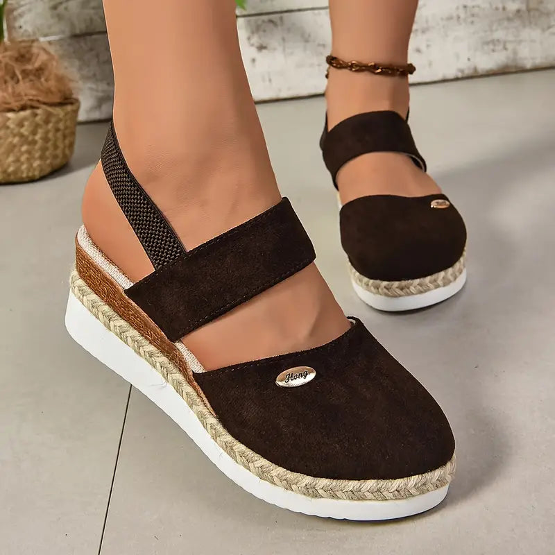Brenda | Sandals - Grey