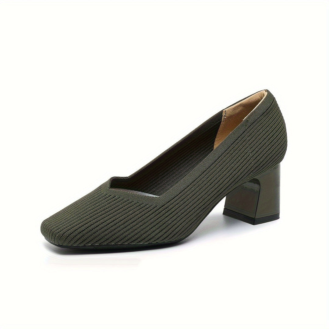 Marie | Comfortable Platform Heels with Classic Elegance - 