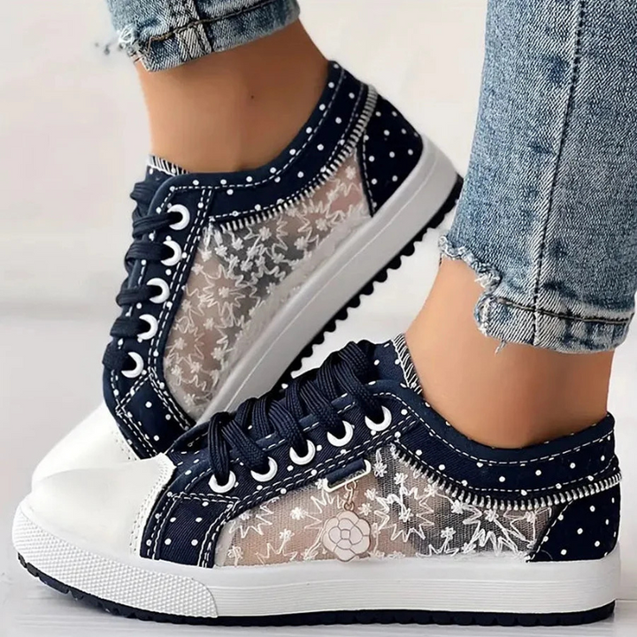 Colette | Elegant Lace Sneakers