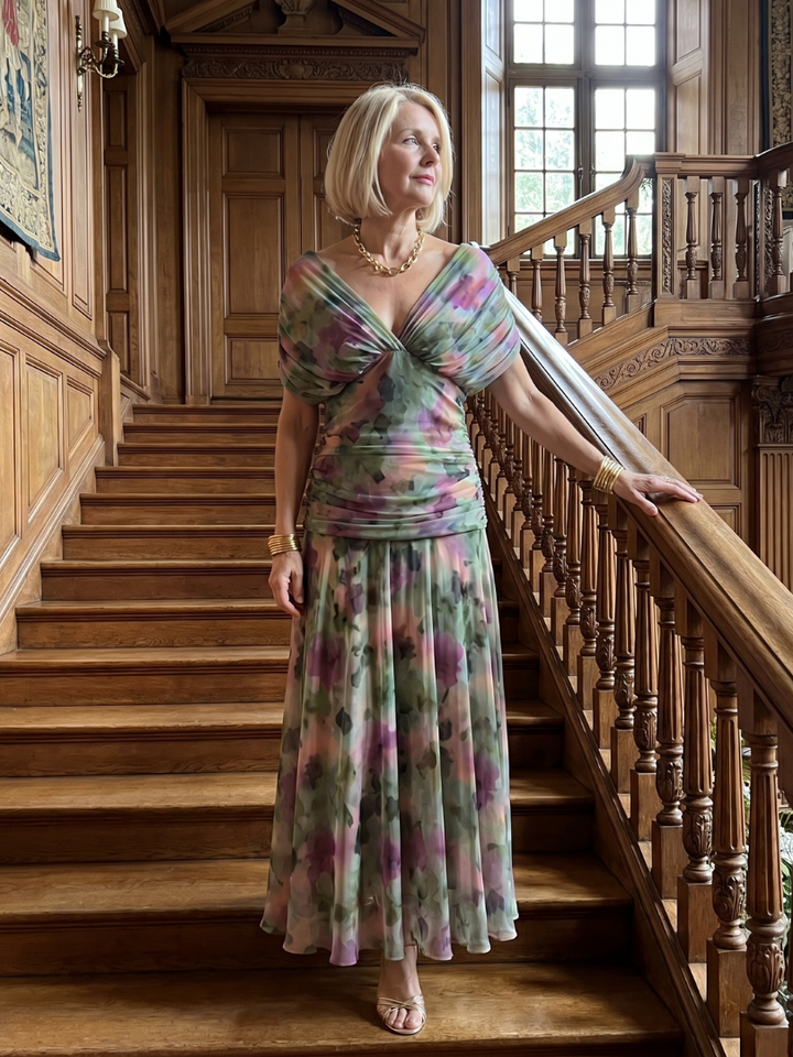 Calen | Flow Midi Dress