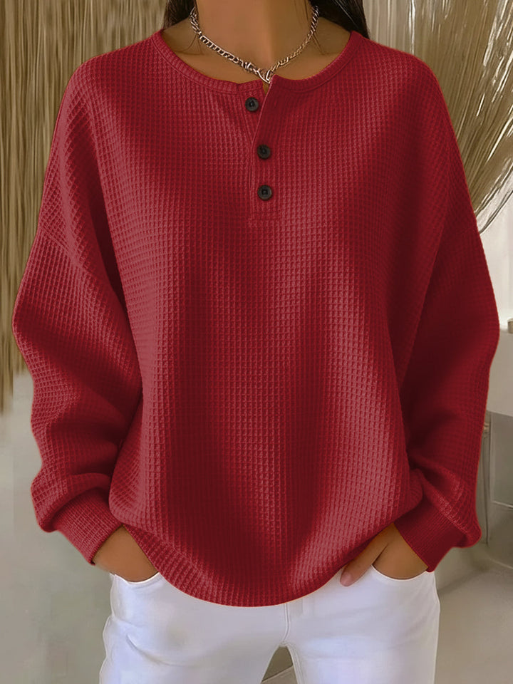 Marta | Timeless Comfort Sweater - Red