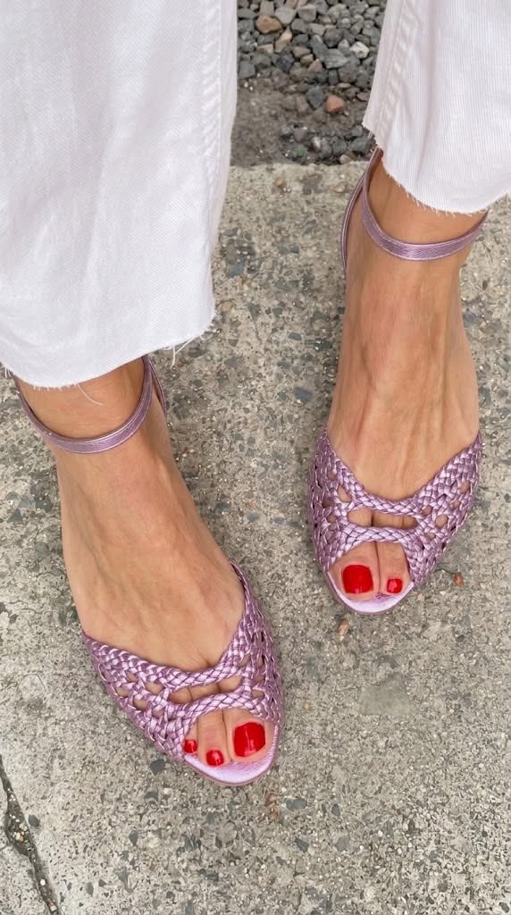 Bubs | Simple Braided Gold Summer Sandals