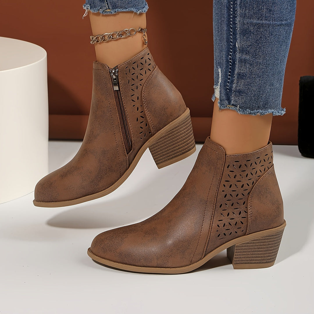 Agnès | Breathable Long-Lasting Comfort Ankle Boots