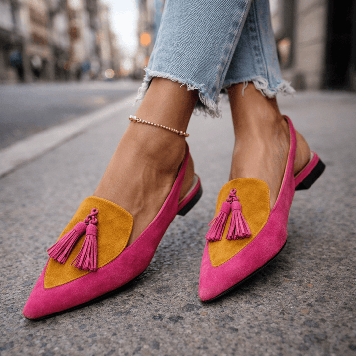 Shirl | Simple Tassel Summer Sandals