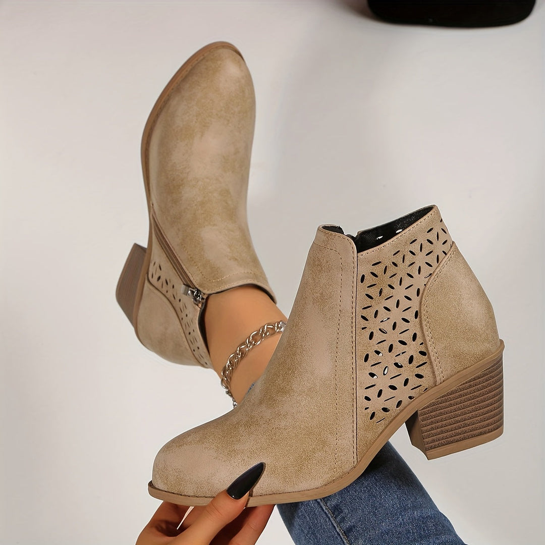 Agnès | Breathable Long-Lasting Comfort Ankle Boots