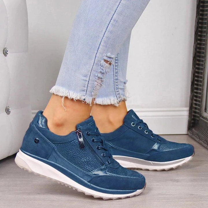 Gabri | Zip-Up Orthopedic Sneakers - 