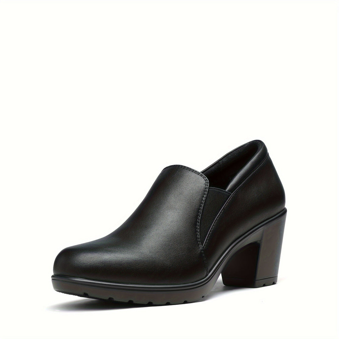 Margot | Comfort Block-Heel Loafers