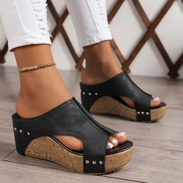 Melissa | Sandals - Black