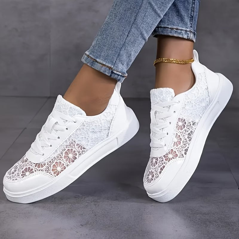 Dentelle | Sneaker in Pizzo Floreale