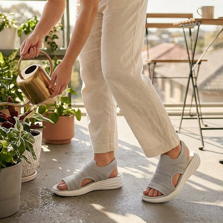 Anita | Breathable Platform Sandals - Helen & Olivia Manhattan