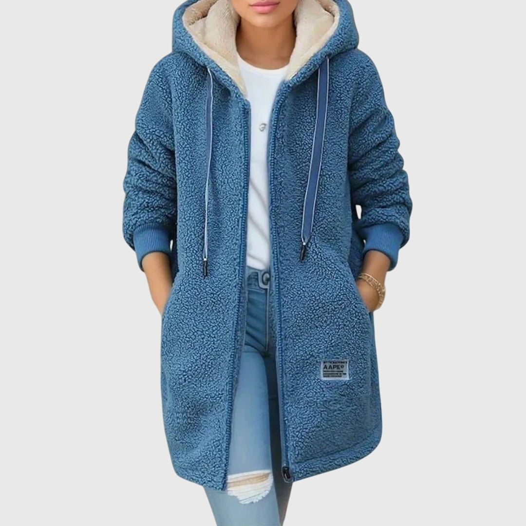 Zia | Comfortable Jacket - Blue