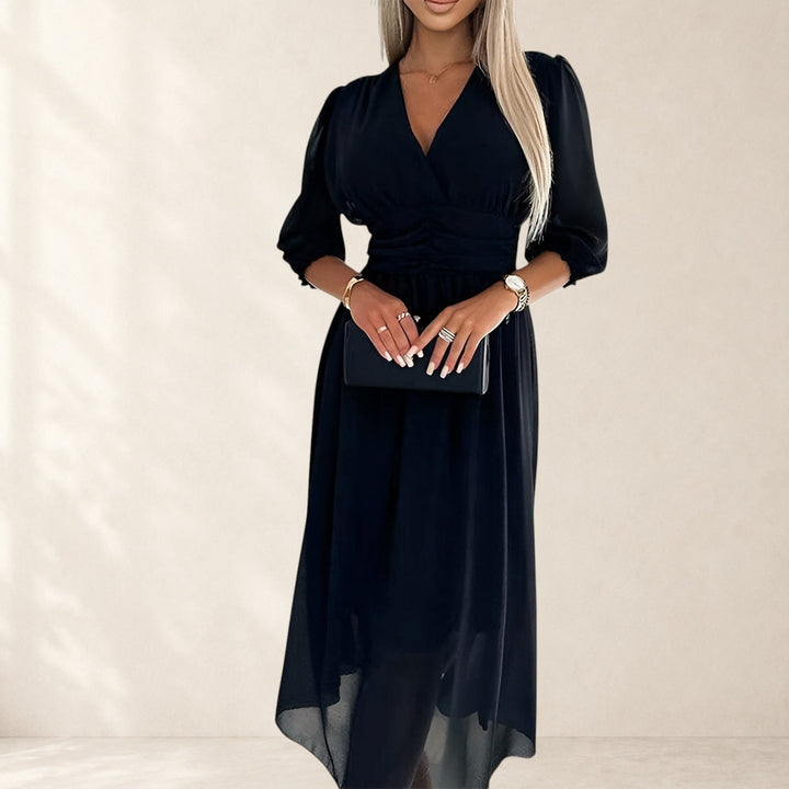 Chloe | Lightweight Silky Chiffon Dress