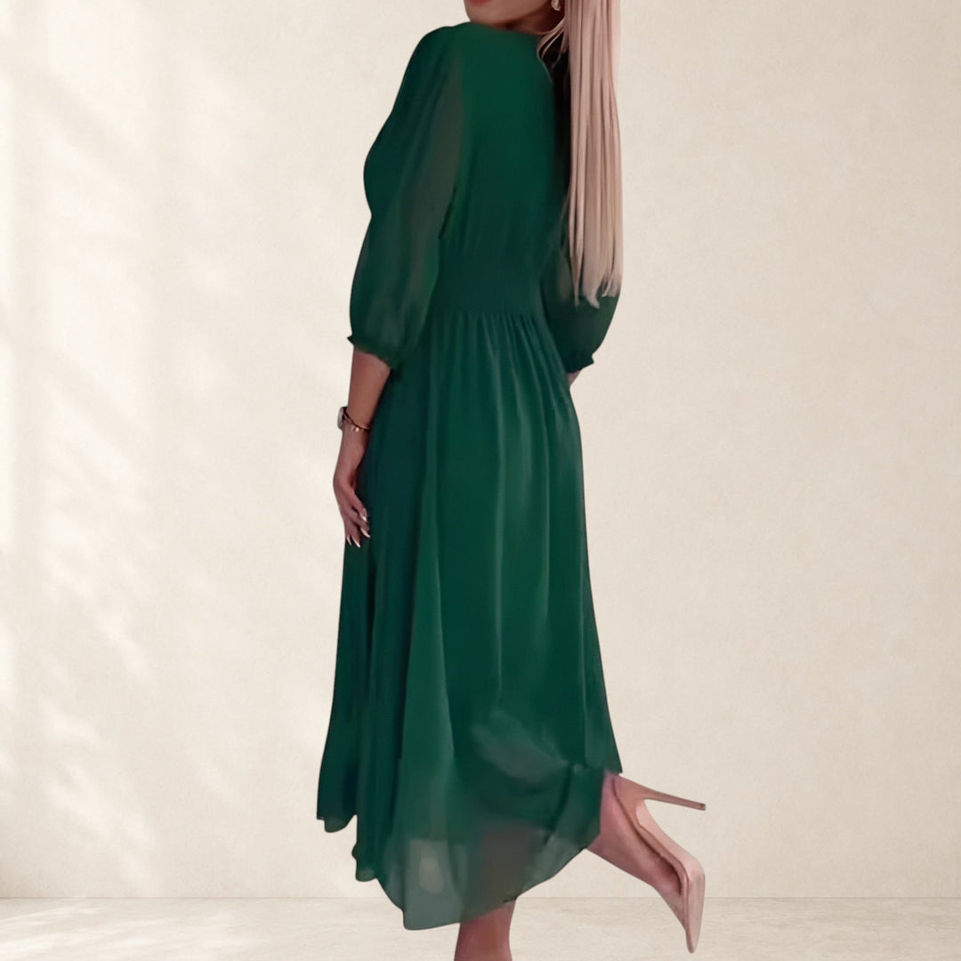 Chloe | Lightweight Silky Chiffon Dress