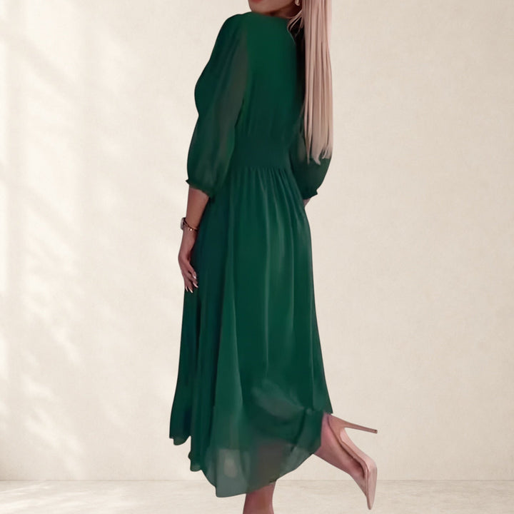 Chloe | Lightweight Silky Chiffon Dress