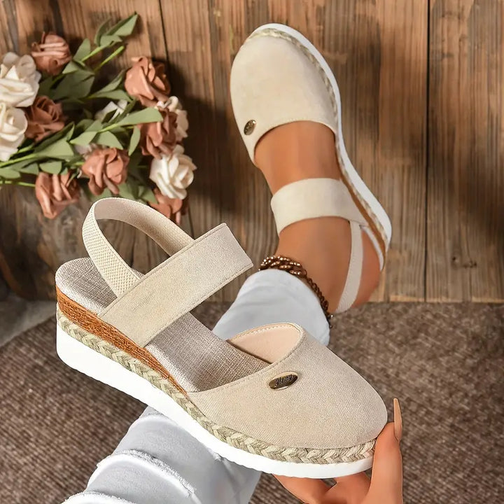 Brenda | Sandals - White