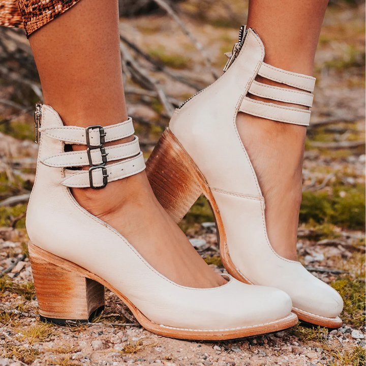 Simone | Chic Western-Style Ankle Boots