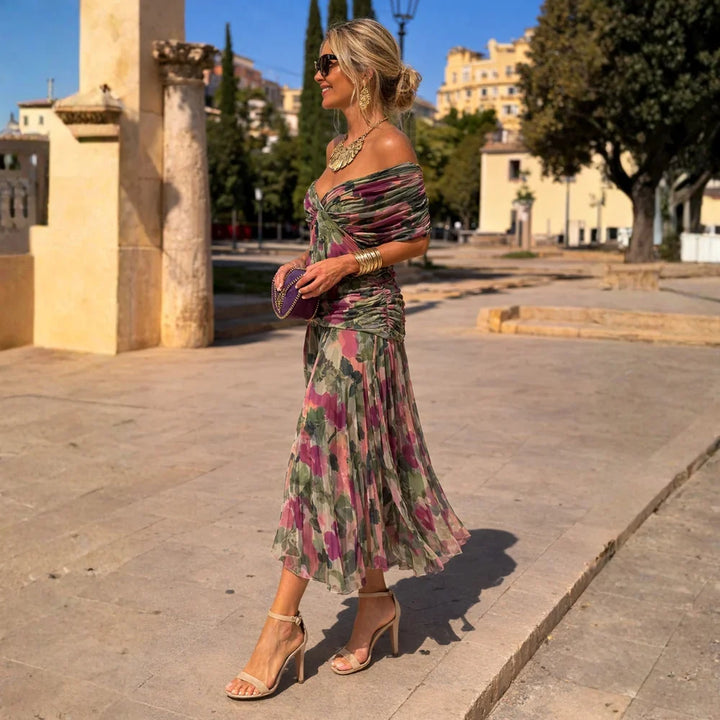 ELIZA – ELEGANT GREEN DRESS