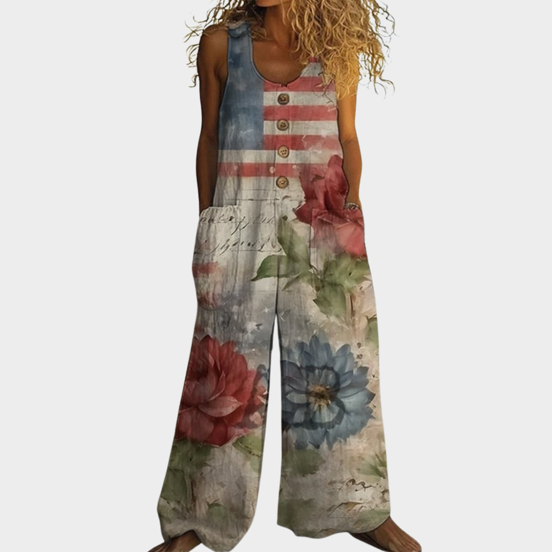 Pinklind | Heritage Stampa Jumpsuit