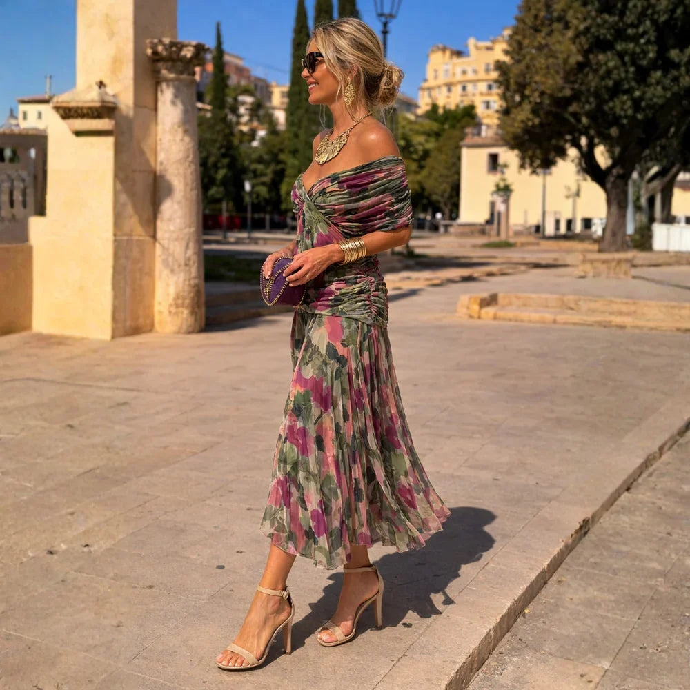 ELIZA – ELEGANT GREEN DRESS